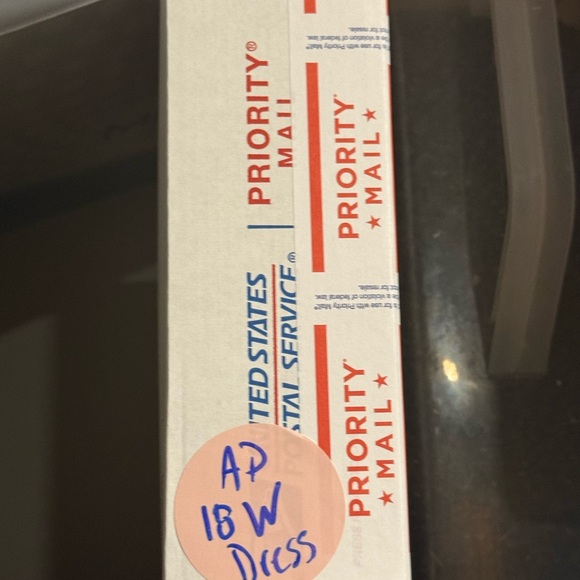 Adrianna Papell 18W Plus Gunmetal Sequin Sheath Midi Dress scalloped edges - Picture 16 of 16